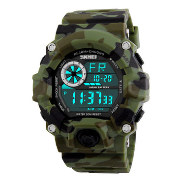 SKMEI Army Camouflage led military wrist watches men relojes digital sports watches relogio masculino esportivo s shock clock