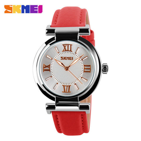 2016 Fashion Women Watch Luxury Brand Leather Strap Watch Women Dress Watch Fashion Casual Quartz Watch Reloj Mujer Wristwatch