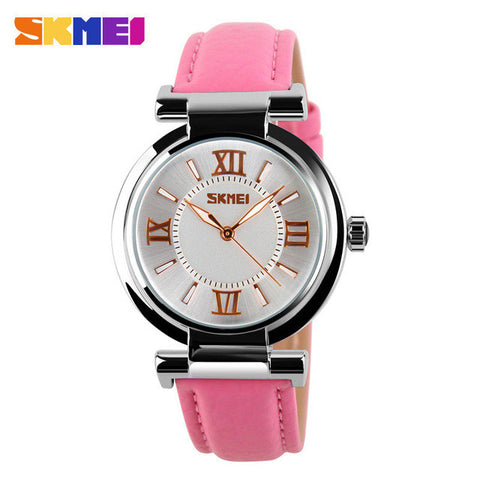 2016 Fashion Women Watch Luxury Brand Leather Strap Watch Women Dress Watch Fashion Casual Quartz Watch Reloj Mujer Wristwatch
