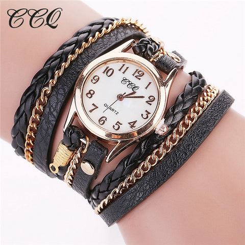 2016 Hot Sale Fashion Casual Wrist Watch Leather Bracelet Women Watches Relogio Feminino BW1071