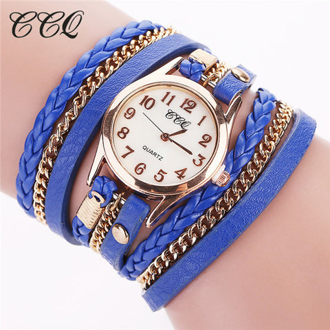 2016 Hot Sale Fashion Casual Wrist Watch Leather Bracelet Women Watches Relogio Feminino BW1071