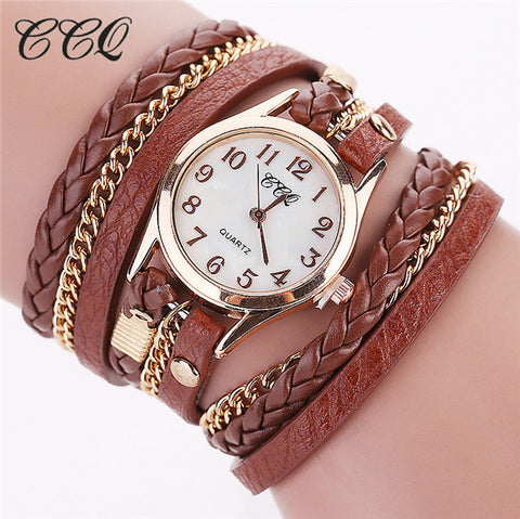 2016 Hot Sale Fashion Casual Wrist Watch Leather Bracelet Women Watches Relogio Feminino BW1071