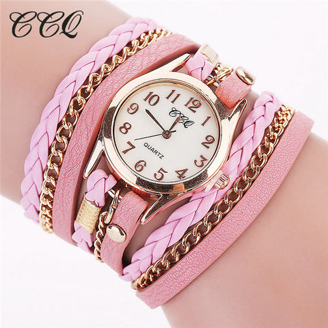 2016 Hot Sale Fashion Casual Wrist Watch Leather Bracelet Women Watches Relogio Feminino BW1071