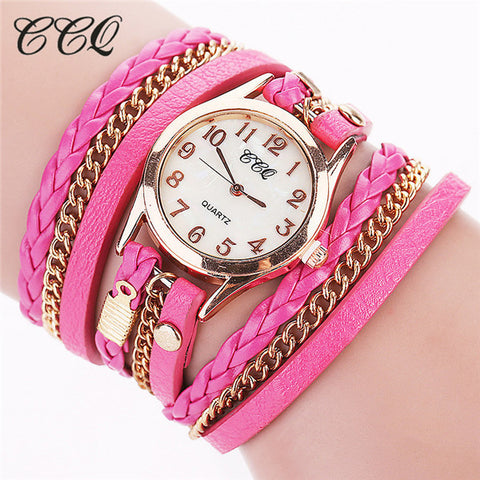 2016 Hot Sale Fashion Casual Wrist Watch Leather Bracelet Women Watches Relogio Feminino BW1071