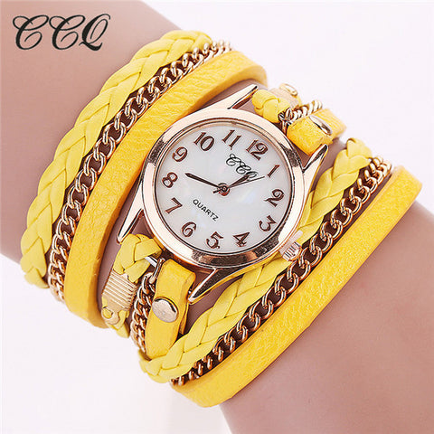 2016 Hot Sale Fashion Casual Wrist Watch Leather Bracelet Women Watches Relogio Feminino BW1071