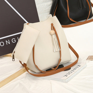 Tassel bag shoulder bag messenger bag women leather handbags 2017 women bag