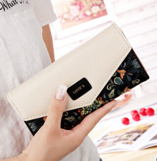 FLYING BIRDS wallet for women wallets brands purse dollar price printing designer purses card holder coin bag female LM4163fb