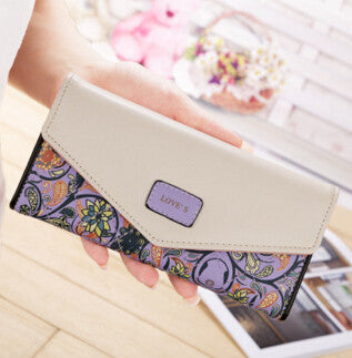 FLYING BIRDS wallet for women wallets brands purse dollar price printing designer purses card holder coin bag female LM4163fb