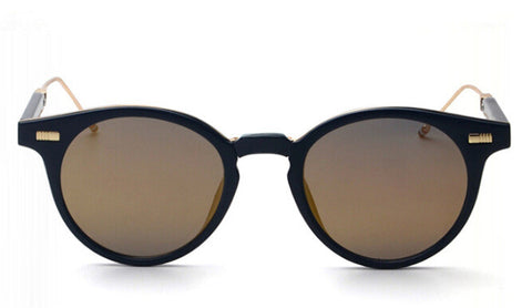 Peekaboo Designer brand round folding sunglasses men brown mirror women fashion shades 2017 foldable high quality sonnenbrille