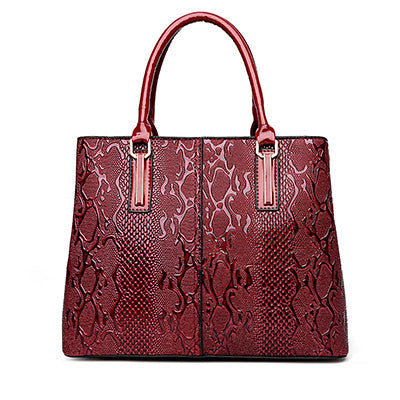 Fashion Serpentine Ladies Hand Bags 2017 Luxury Handbags Women Bags Designer Big Capacity Women Crossbody Bag Hot Bolsos Mujer
