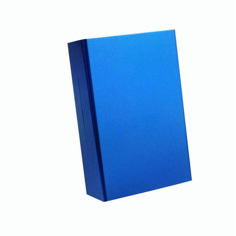 Thin Fashion Pipe Creative Personality Cigaret Case Smoking Slim Metal Cigarette Box Aluminum Gift Box Smoke