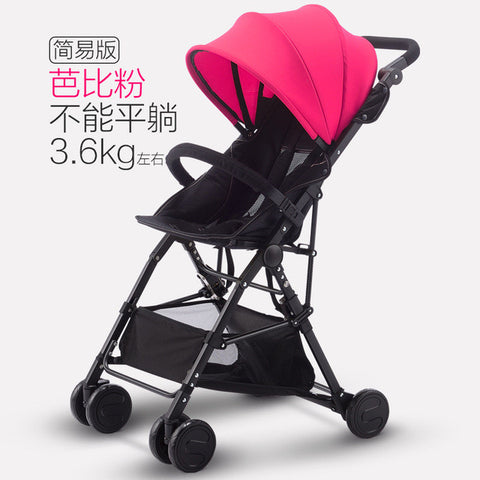 TIANRUI Lightweight Baby Stroller 3.6KG 4 Free Gifts Folding Carriage Buggy Pushchair Pram Newborn Infant Car 7 styles