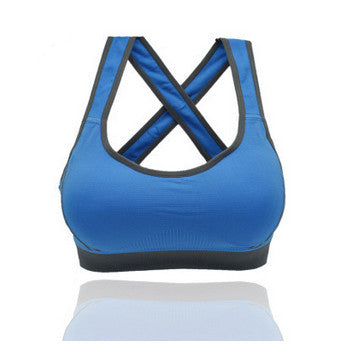 Fashion Women Wire Free Seamless Solid Bra Fitness Bras Tops Breathable Underwear Padded Push up Bra Full Cup Free Shipping