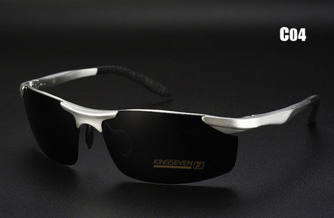 Kingseven Fashion Polarized Sunglasses Men Original Brand Designer Sun Glasses man women Polaroid Gafas De Sol Vintage Oculos