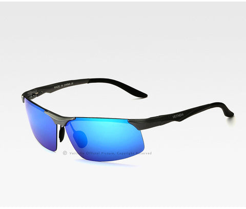 VEITHDIA Aluminum Magnesium Men's Polarized Sun glasses Night Vision Mirror Male Eyewear Sunglasses Goggle Oculos For Men 6502