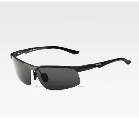 VEITHDIA Aluminum Magnesium Men's Polarized Sun glasses Night Vision Mirror Male Eyewear Sunglasses Goggle Oculos For Men 6502