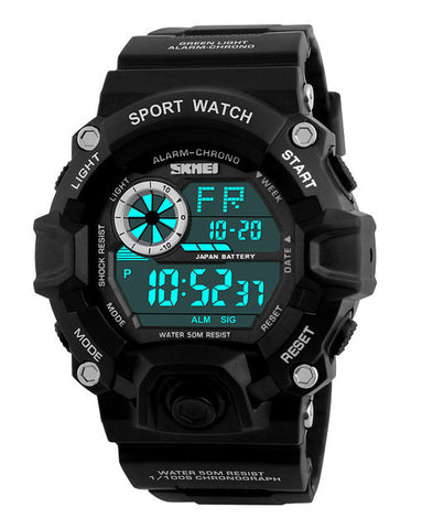 SKMEI Army Camouflage led military wrist watches men relojes digital sports watches relogio masculino esportivo s shock clock