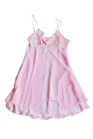 Women's Lace Lingerie Nightgown Babydoll Strap Sleepwear