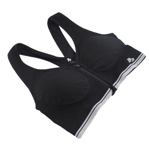 B.BANG 2017 New Women Zipper Bra Push Up Crop Top Seamless Sexy Shakeproof Underwear M-XXXL Big Size Wholesale Brassiere