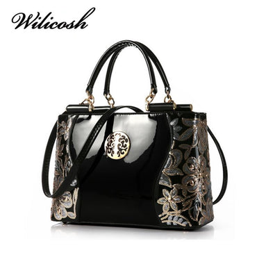 Wilicosh Brand PU Women Leather Bag Famous Designer Top-Handle Handbag Women Messenger Bags Female Shoulder Bag Tote Bolsa HC217