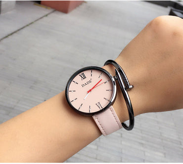 2017  Brand Luxury Women Wristwatches Casual fashion Ladies' Leather Quartz Watch Montre Femme Mujer Relogio Feminino LBY