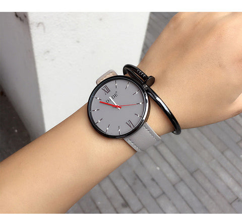 2017  Brand Luxury Women Wristwatches Casual fashion Ladies' Leather Quartz Watch Montre Femme Mujer Relogio Feminino LBY