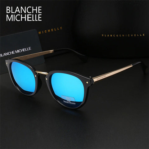 2017 Luxury polarized sunglasses women brand designer cat eye sun glasses for men uv400 oculos de sol with logo and original box