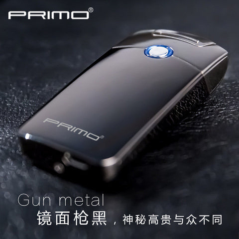 Primo Usb charge Arc Lighter USB windproof personality electronic cigarette lighters Novelty Electric Smoke cigarette lighter