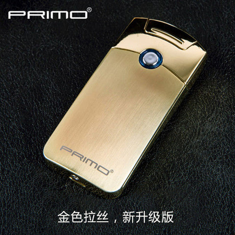 Primo Usb charge Arc Lighter USB windproof personality electronic cigarette lighters Novelty Electric Smoke cigarette lighter