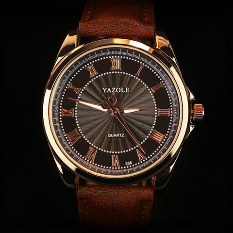 YAZOLE Wristwatches Busiiness Wrist Watch Men Top Brand Luxury Famous Male Clock Quartz Watch for Men Hodinky Relogio Masculino