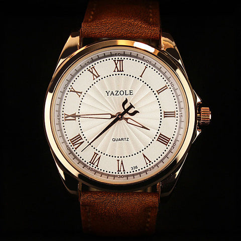 YAZOLE Wristwatches Busiiness Wrist Watch Men Top Brand Luxury Famous Male Clock Quartz Watch for Men Hodinky Relogio Masculino