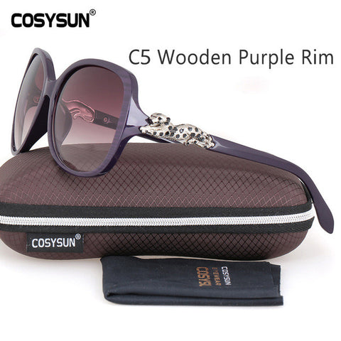 2017 COSYSUN Brand Leopard Sunglasses Women sun glasses Women Brand designer Women Sunglasses Luxury Sunglasses Women Eyewear
