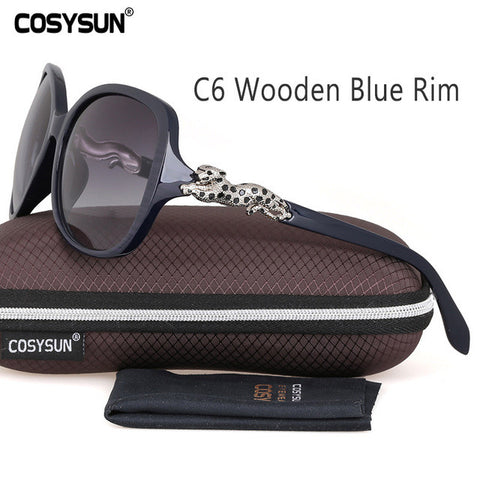 2017 COSYSUN Brand Leopard Sunglasses Women sun glasses Women Brand designer Women Sunglasses Luxury Sunglasses Women Eyewear
