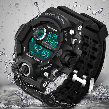 Fashion Sport Watch Men Top Brand Luxury Famous Electronic LED Digital Wrist Watch Male Clock For Men Hodinky Relogio Masculino