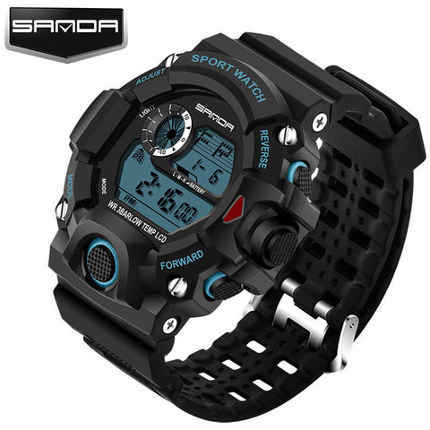 Fashion Sport Watch Men Top Brand Luxury Famous Electronic LED Digital Wrist Watch Male Clock For Men Hodinky Relogio Masculino