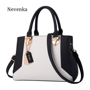 Nevenka Women Handbag PU Leather Bag Zipper Crossbody Bags Lady Bag High Quality Original Design Handbags Top-Handle Bags Tote