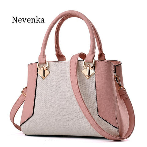 Nevenka Women Handbag PU Leather Bag Zipper Crossbody Bags Lady Bag High Quality Original Design Handbags Top-Handle Bags Tote