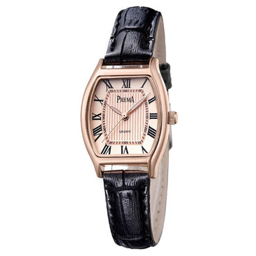 Relogio Feminino PREMA Women Watches Montre Femme Marque De Luxe Leather Band Tonneau Shape Quartz Ladies Watch Reloj Mujer