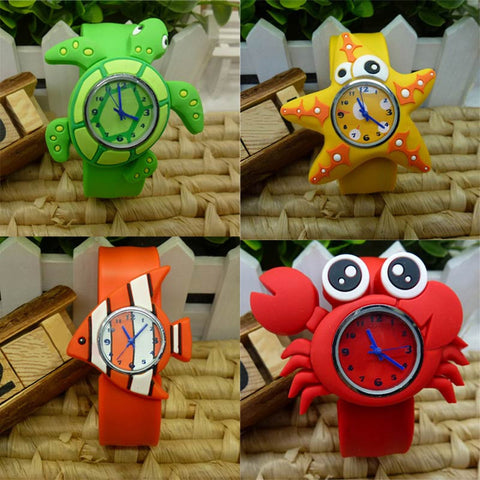 New Cute Animal Cartoon Mosquito Repellent Bracelet Wristband Watch For Babies LL