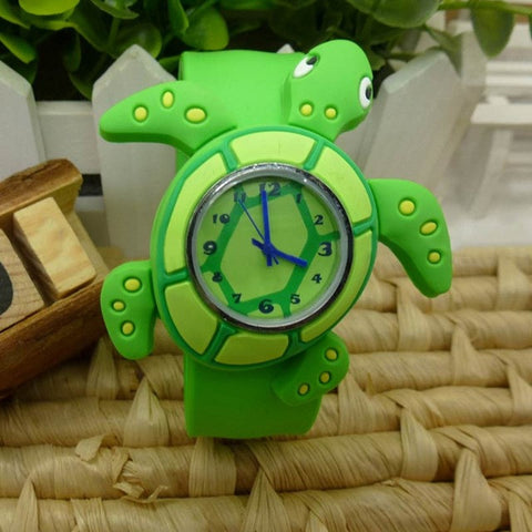 New Cute Animal Cartoon Mosquito Repellent Bracelet Wristband Watch For Babies LL