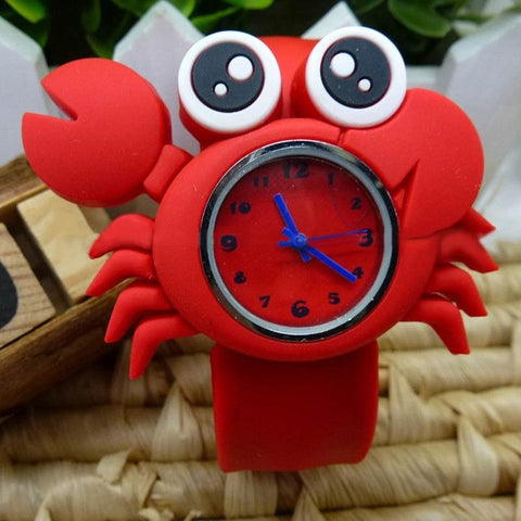 New Cute Animal Cartoon Mosquito Repellent Bracelet Wristband Watch For Babies LL