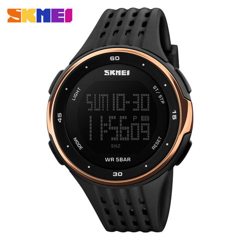 SKMEI Luxury Brand Men LED Digital Mens Military Watch 50m Waterproof Swim Climbing Fashion Outdoor Casual Men Sports Watches