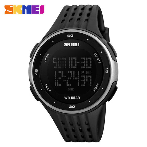 SKMEI Luxury Brand Men LED Digital Mens Military Watch 50m Waterproof Swim Climbing Fashion Outdoor Casual Men Sports Watches