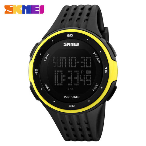SKMEI Luxury Brand Men LED Digital Mens Military Watch 50m Waterproof Swim Climbing Fashion Outdoor Casual Men Sports Watches