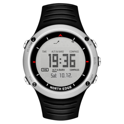 NORTH EDGE Men's sport Digital watch Hours Running Swimming sports watches Altimeter Barometer Compass Thermometer Weather men