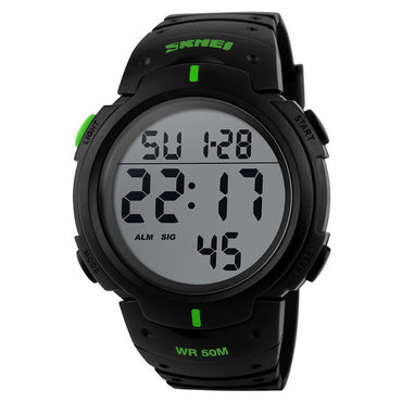 SKMEI Men Military Sports Watches Fashion Brand LED Watch Chrono 50M Waterproof Digital Wristwatches Relogio Masculino 1068