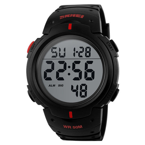 SKMEI Men Military Sports Watches Fashion Brand LED Watch Chrono 50M Waterproof Digital Wristwatches Relogio Masculino 1068