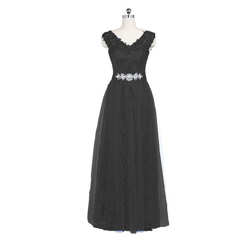 Mother of the Bride Long Floor Length Lace Red Wine Pink Green Evening Dresses Tulle Party Crystal Evening Elegant 2017 XS2