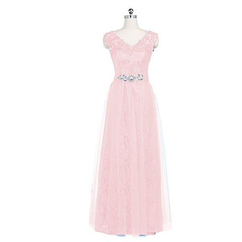 Mother of the Bride Long Floor Length Lace Red Wine Pink Green Evening Dresses Tulle Party Crystal Evening Elegant 2017 XS2