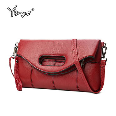 YBYT brand 2017 new women pack envelope clutch fold handbags female vintage casual Messenger bag ladies shoulder crossbody bags